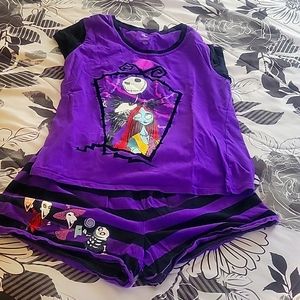 Nightmare before Christmas womens PJ set